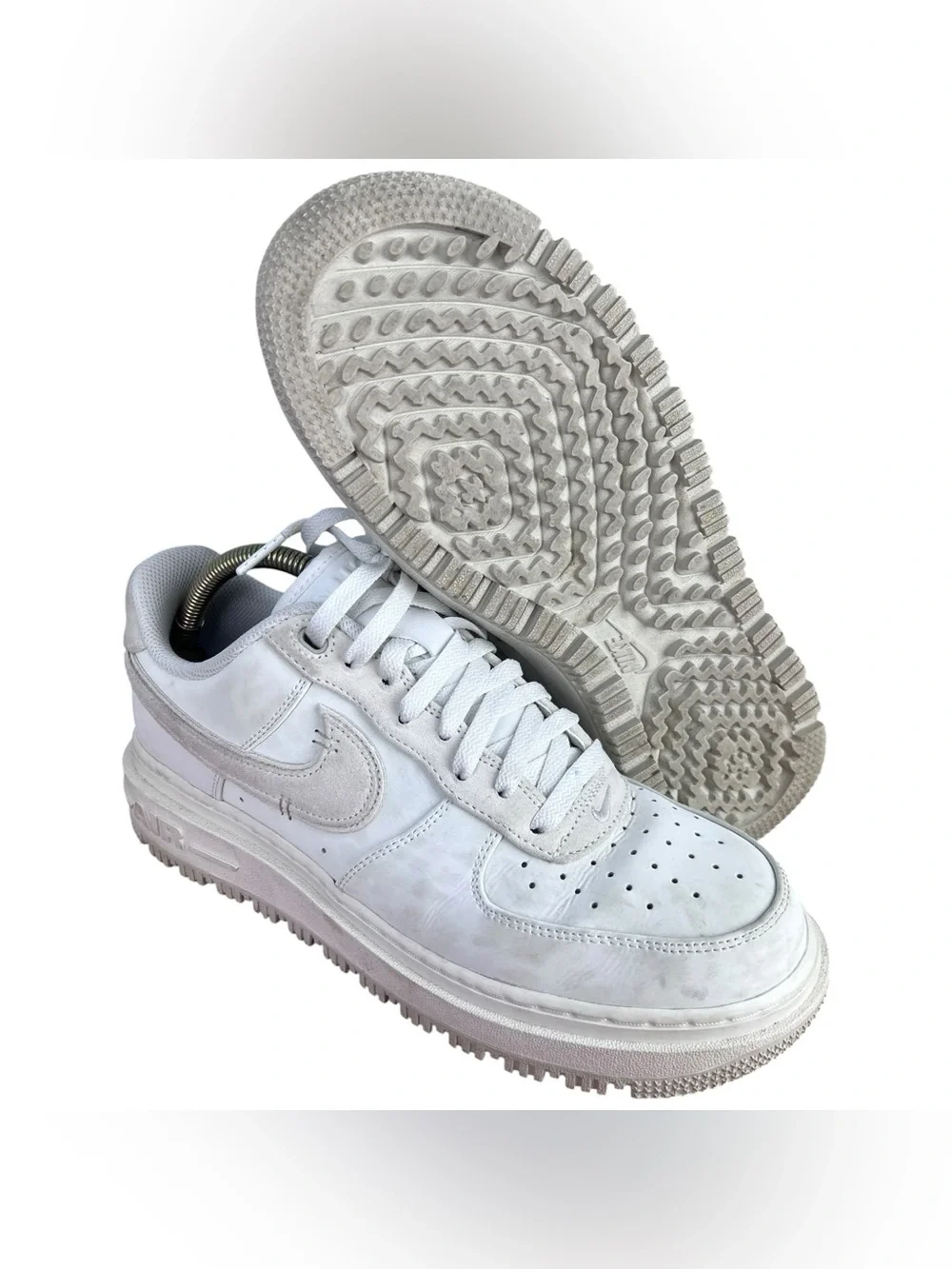 Nike Air Force 1 Luxe Men's Size 10 Summit White/Summit White DD9605-100